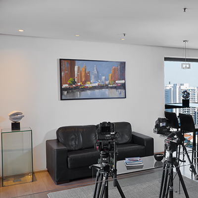 Gravação no estúdio