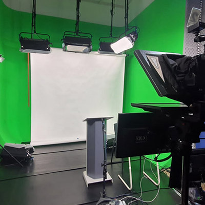 Aviso gravação em estudio